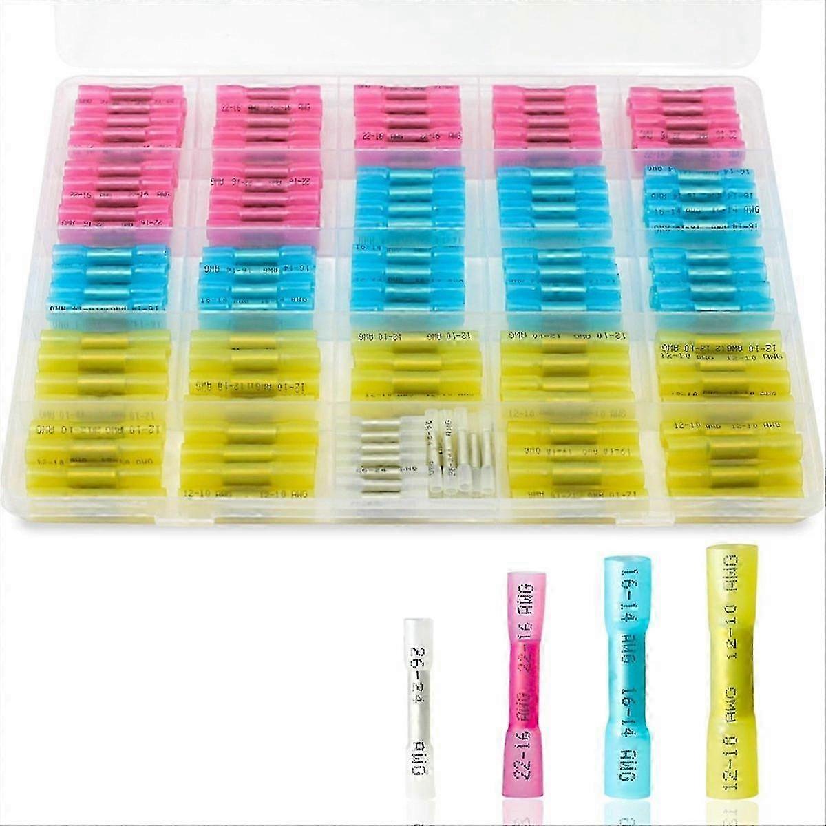 150PCS Heat Shrink Butt Connectors Kit