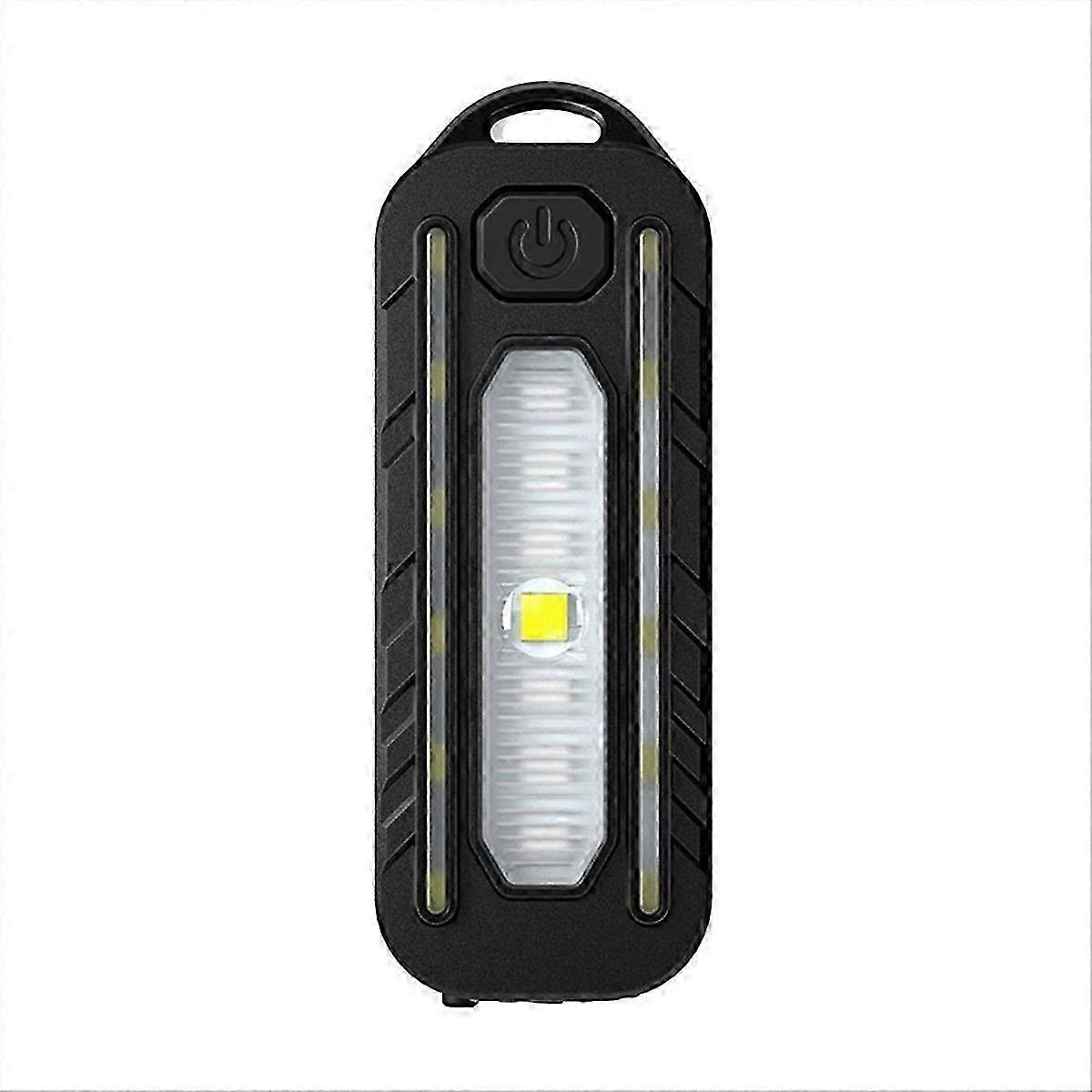 Outdoor Flashlight Pen Clip Safety Warning Light Rechargeable Flashlight Outdoor Multi-Function Shou