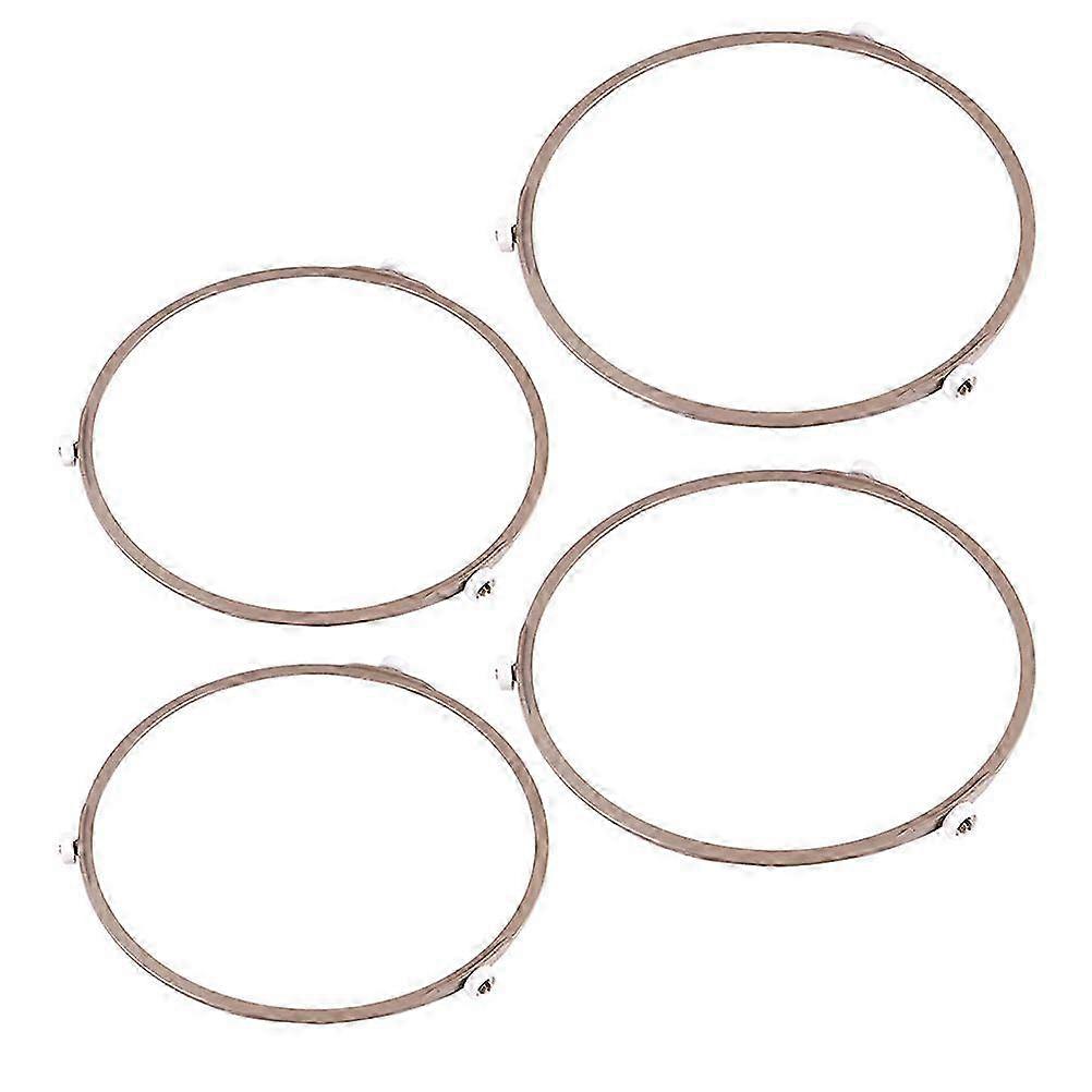 Microwave Turntable Ring for Supporting 4Pcs Coffee Plastic Support Rings