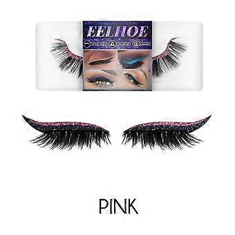 Eyeliner und Wimpernsticker, selbstklebende falsche Wimpern, Eyeliner mit europäischen und amerikanischen 3D-Wimpern