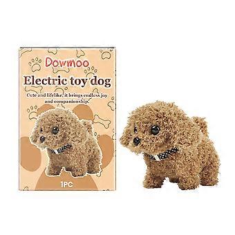Dowmoo Elektrisches Hundespielzeug, kreatives Cartoon-Design, weiches und komfortables Plüschtier für ein unterhaltsames Hundeerlebnis