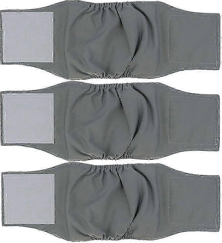 Wiederverwendbare 3er Pack Männliche Hundeserviette