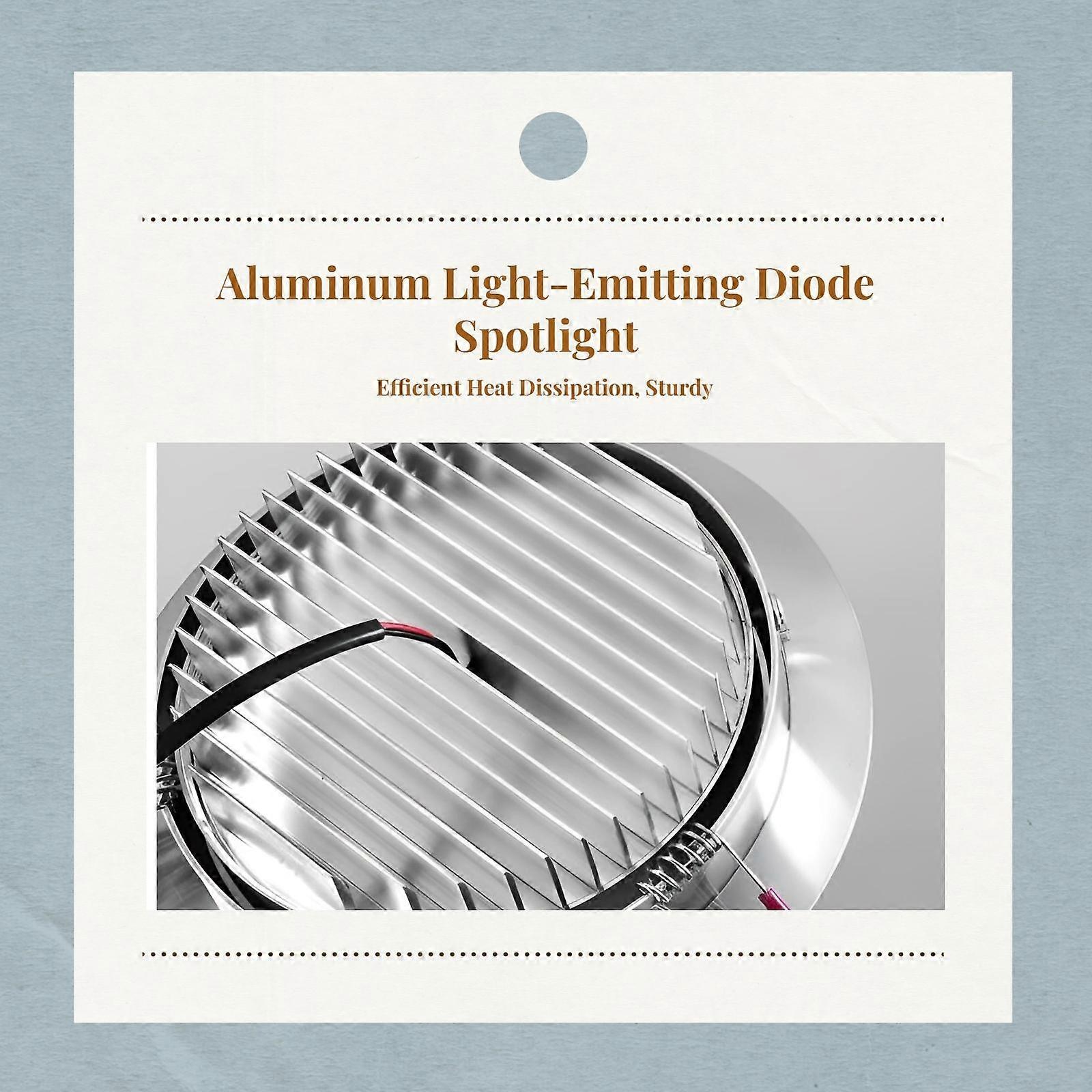 Living Room Adjustable light-emitting diode Recessed Ceiling Light, Dimmable