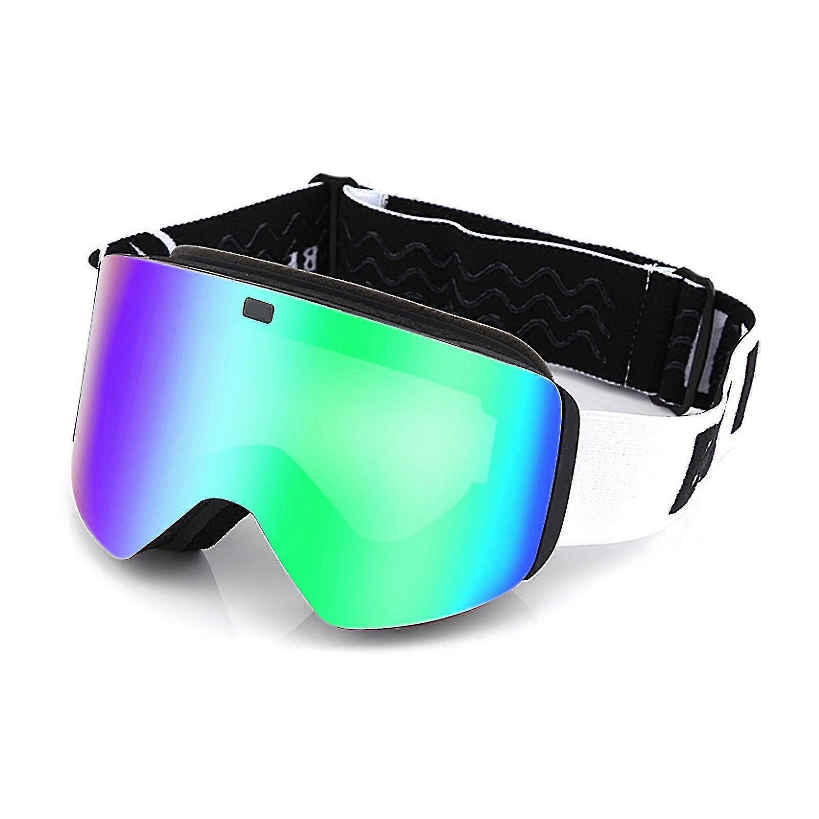 Cylindrical Double Layer Ski Goggles Comfortable Windproof Snow Goggles For Skiing Snowmobiling