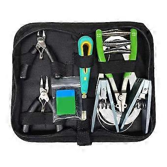 Compacts Badminton String Clamp Set Light Weight Stringing Device For Easy Carrying And Storage During Sports Activity  dark gray