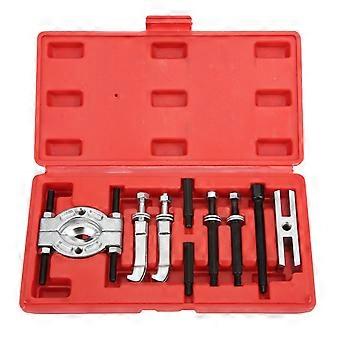 Conjunto de extrator separador de rolamentos 9 peças, kit de ferramentas portáteis para remoção de rolamentos, divisor de rolamentos de metal