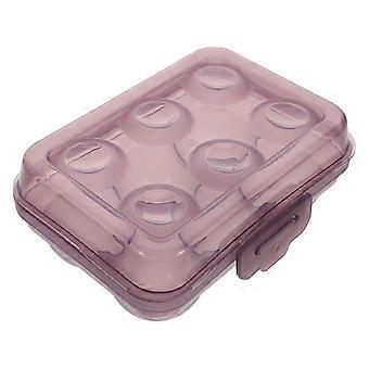 Portable Outdoor Camping Egg Box with Shockproof Design 3Pcs 6-Slot Holder