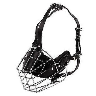 Bull Terrier Muzzle - Padded Wire Basket for Training & Biting Control