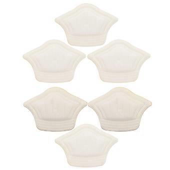 Shoe Heel Pad Sneaker Heel Pads for Protection 3Pairs White