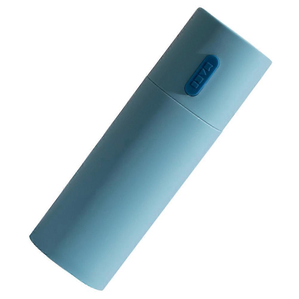 Portable Toothbrush Travel Case for Blue Toothpaste Storage
