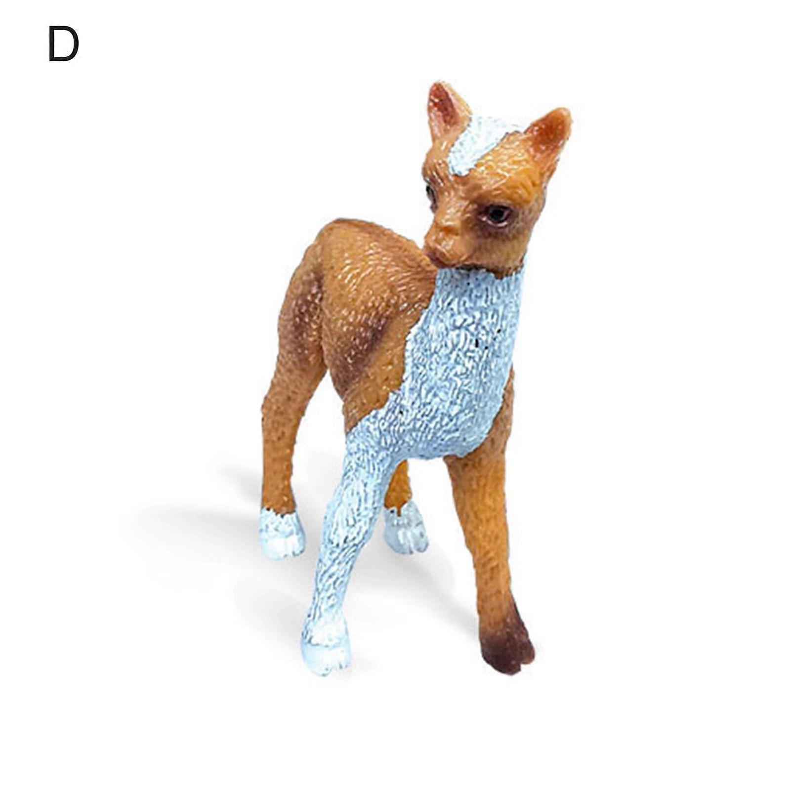 Realistic Animal Model - Cute Shape and Solid Construction Perfect Children's Simulation Toy for Gifting