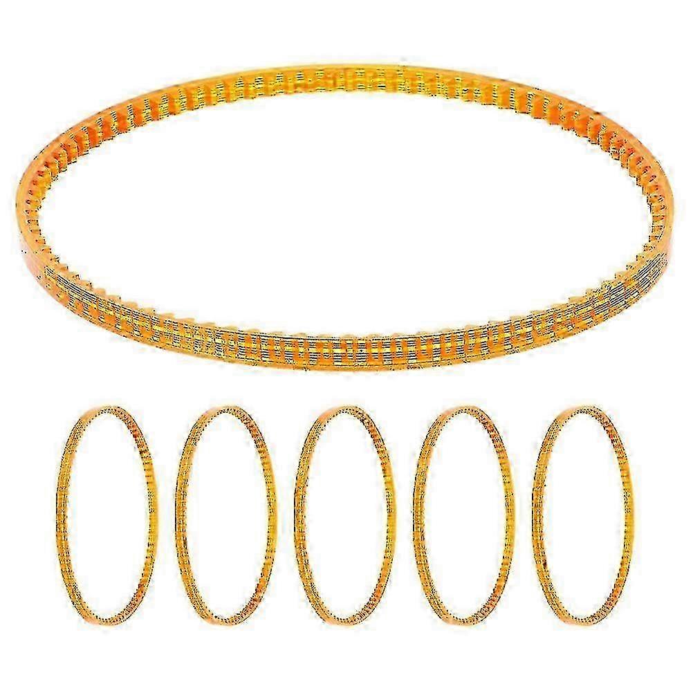 6Pcs Flat Plastic Cotton Candy Belts