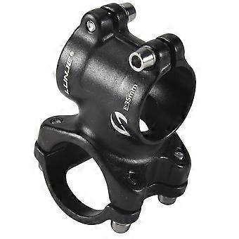 LUNJE Bike Stem Mountain Bike Stem Short Handlebar Stem for Most Bicycle Road Bike MTB BMX Bicycle Handlebar Extende