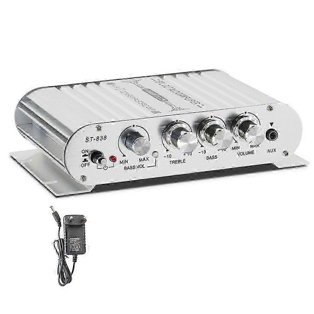Compact 2.1 HiFi Amp with MP3 Player