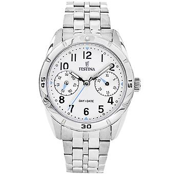 Feast Junior Quartz Analog Child Watch with Cowhide Bracelet F16908/1