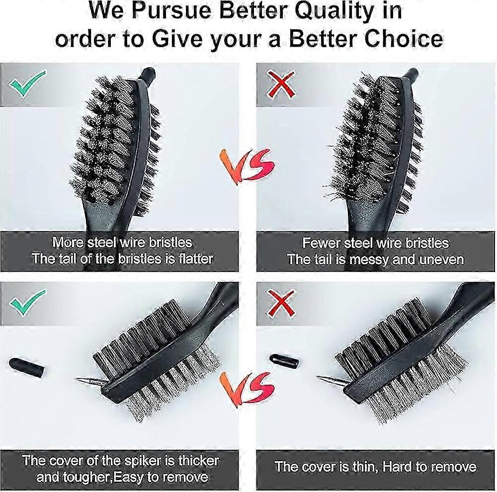 Durable Golf Cleaning Kit With Hex Groove Sharpener