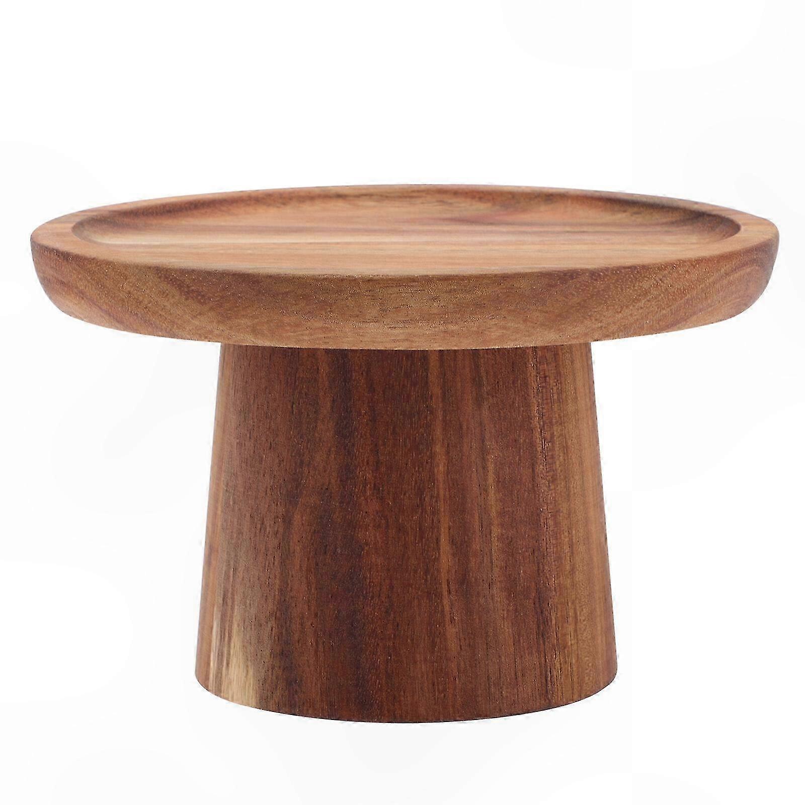 Elevated Rustic Wood Serving Tray