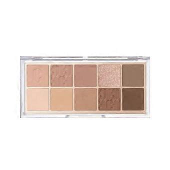 10 Colors Matte Glitter Eyeshadow Palette Shimmer Pearly Waterproof Long Lasting Acrylic