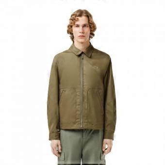 Lacoste Mens Logo Bomber Jacket