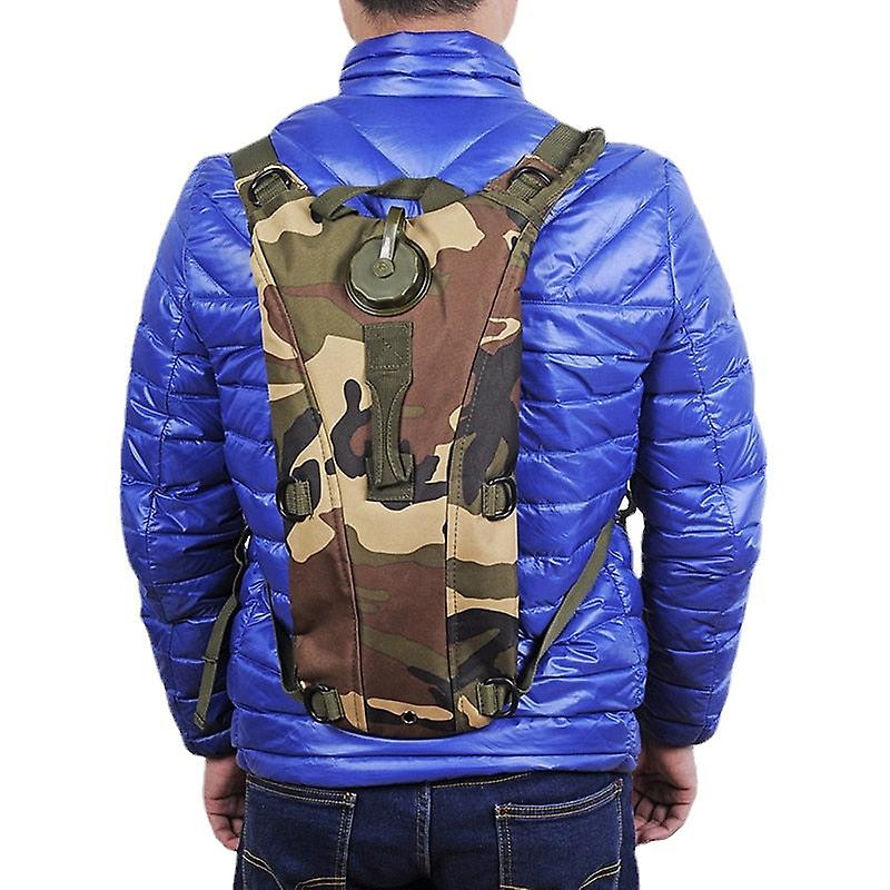 3L Tactical Hydration Backpack - Military Water Bag For Running, Cycling, Camping - Unisex Drinking System