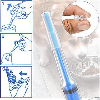 Pieces Cat Pill Shooter Dog Pill Dispenser Pet Piller Popper Pill Gun Pet  Tablet Syringe Pusher Soft Tip Pet Medicine Feeder Pill Giver Medical Feed