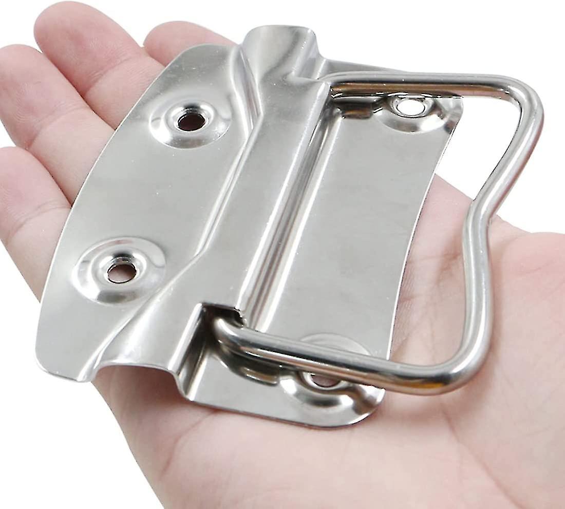 Folding Handles Stainless Steel Pull Crate Handle Folding Crate