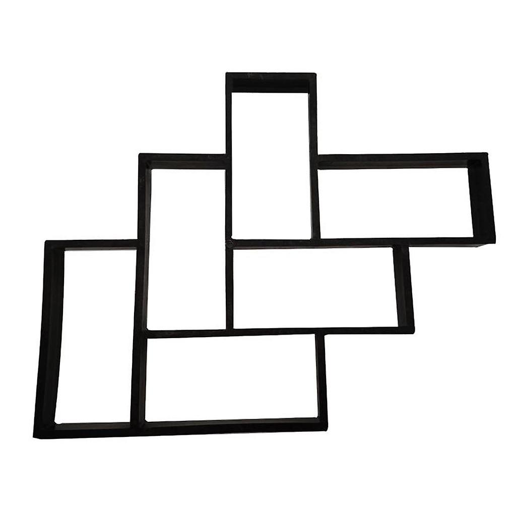 Path Maker Concrete Stepping Stone Mold DIY Paving Brick Stone Cement Mould