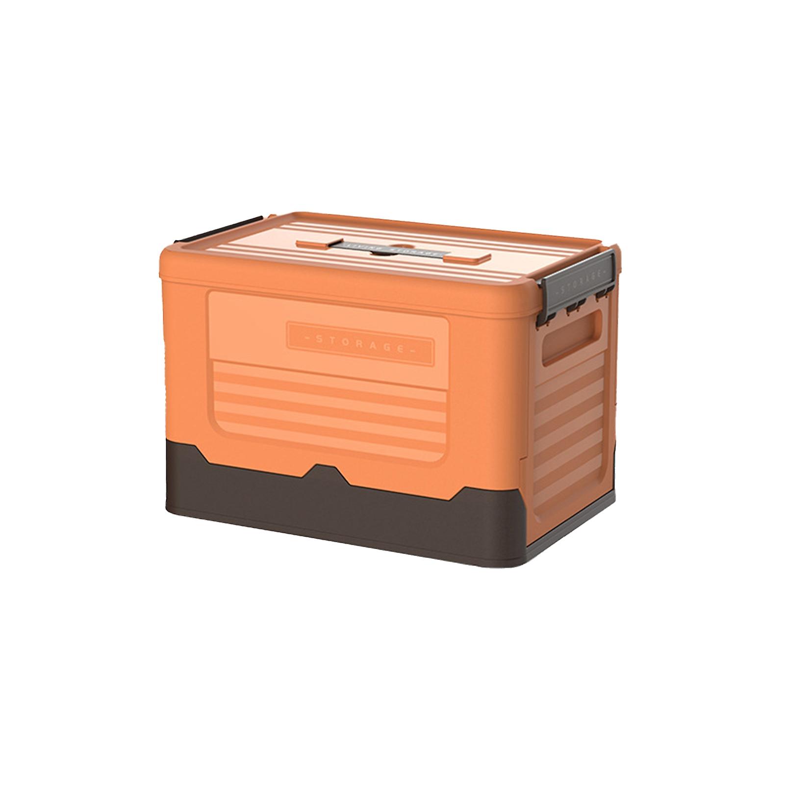 Trunk Storage Box Collapsible Protective Cover Foldable Save Space Stackable Storage Moistureproof Clothes Book Toys Organizer Household Products City