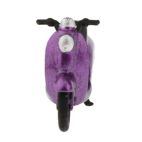 2x1:64 Model Mini Plastic Scooter Layout Scenario Model for Matchbox Purple