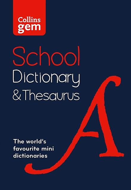 Gem School Dictionary And Thesaurus by Collins Dictionaries Paperback Book