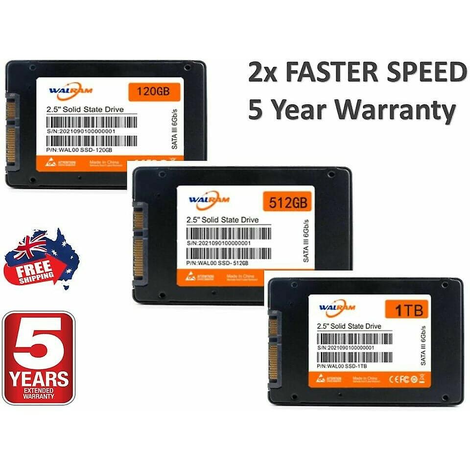 SSD 120GB / 256GB / 512GB / 1TB 内置固态硬盘 2.5“ Sata III PC