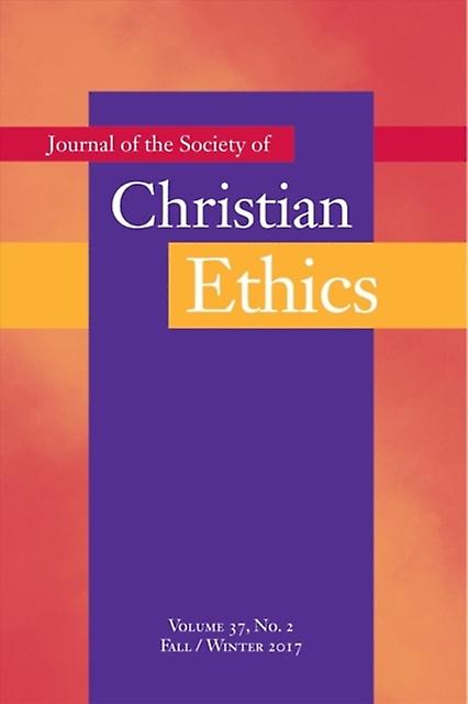 Journal Of The Society Of Christian Ethics Paperback