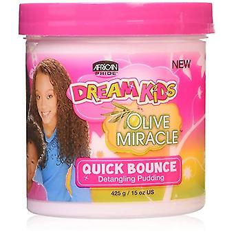 African Pride Dream Kids Olive Miracle Quick Bounce Pudding 15oz