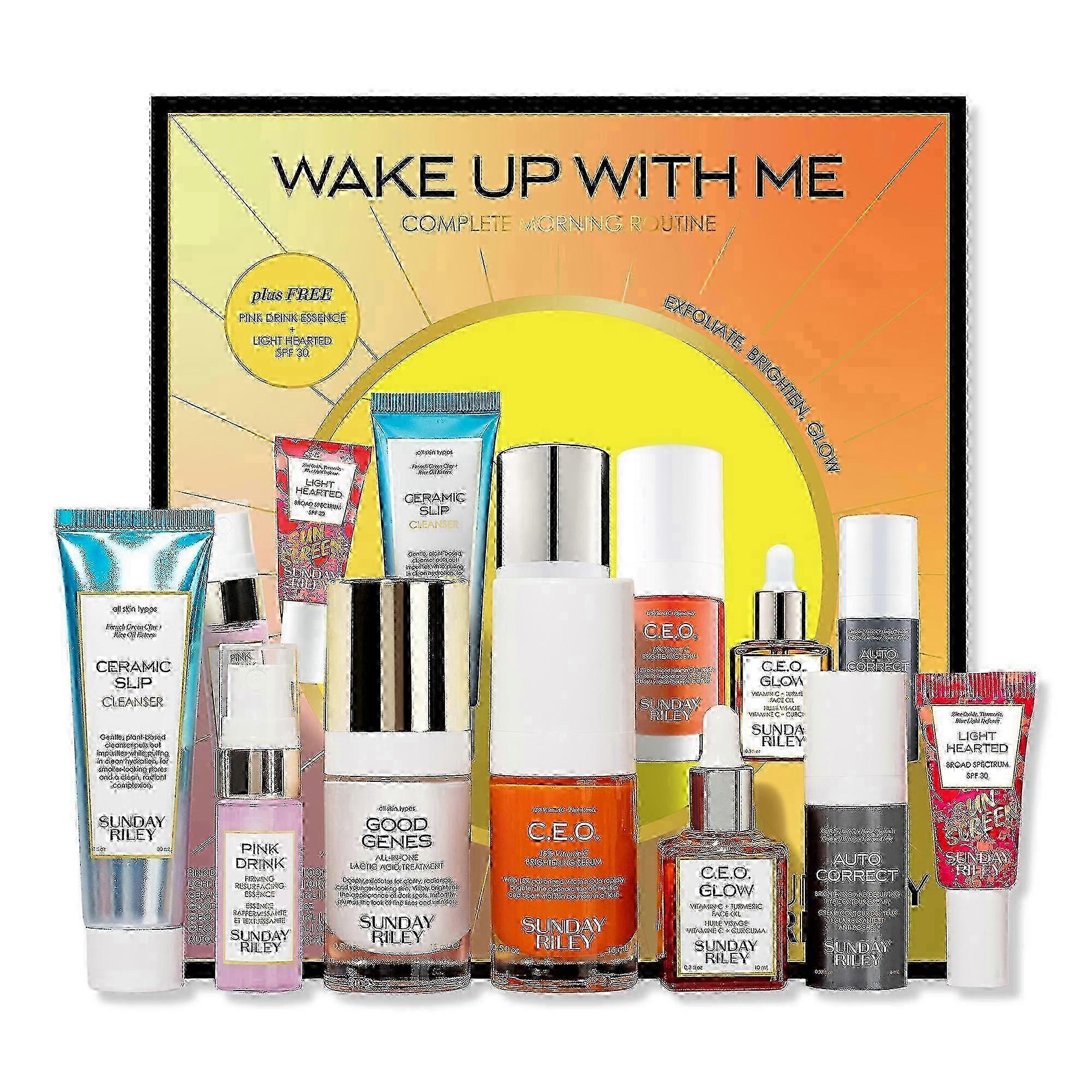 Sunday Riley Wake Up With Me Komplette Aufhellende Morgenroutine