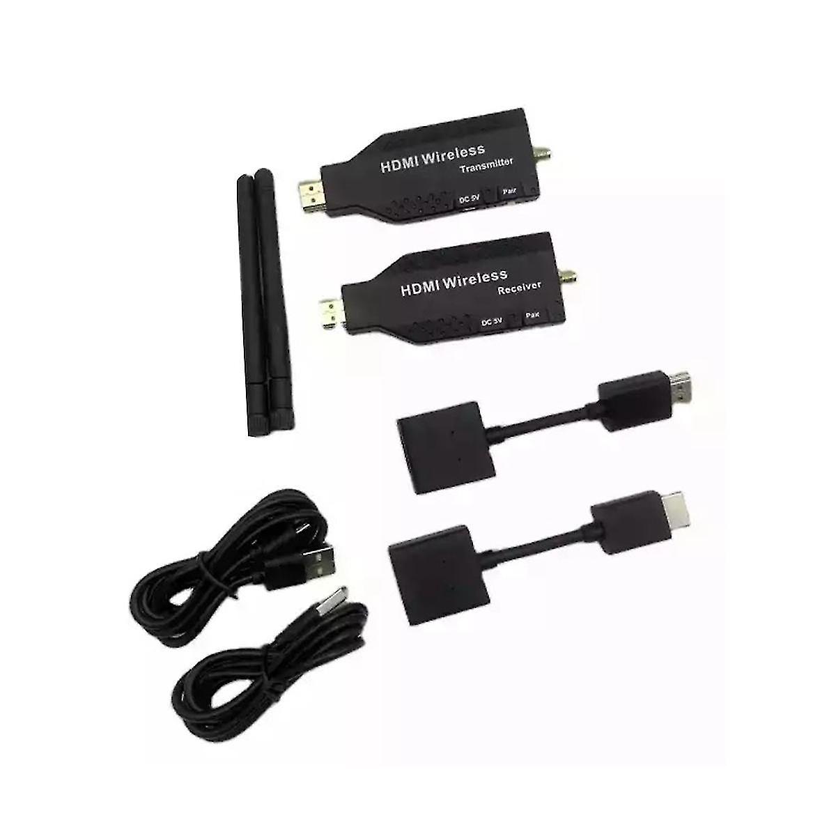 Wireless -compatible Extender Video Transmitter Receiver Screen Share Display Dongle Adapter For Dv