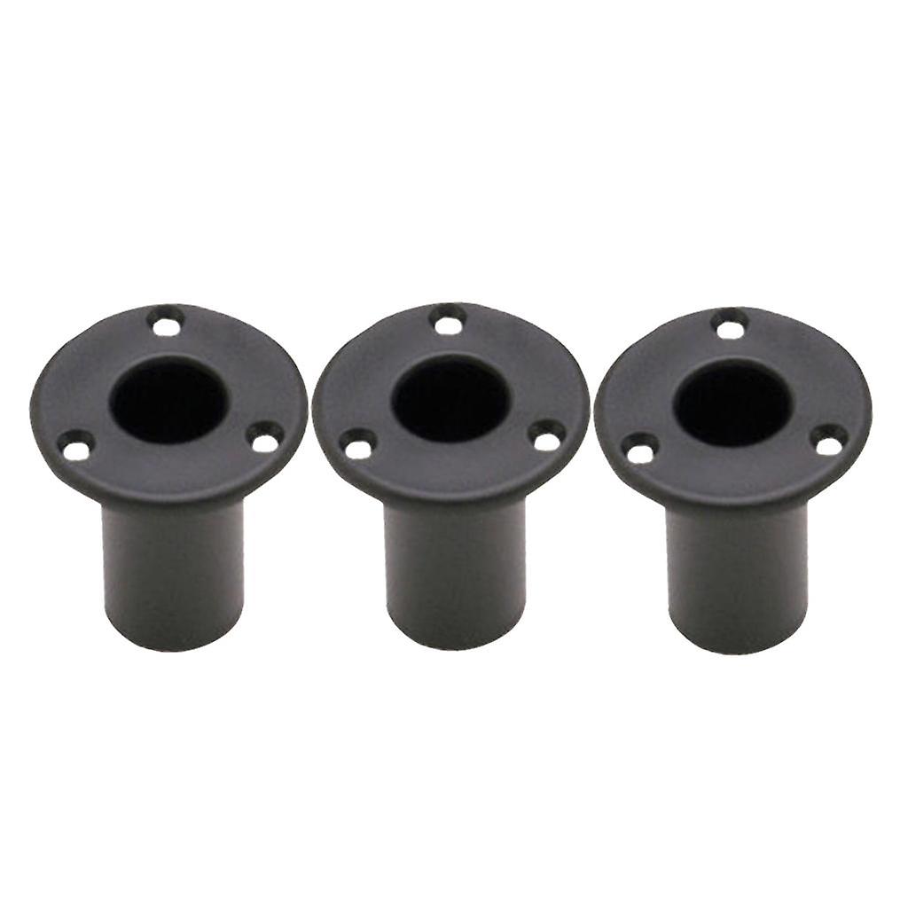 3 Pieces Extra Cup Mount Set for Removable Folding Pontoon Ladders 1" Tubing