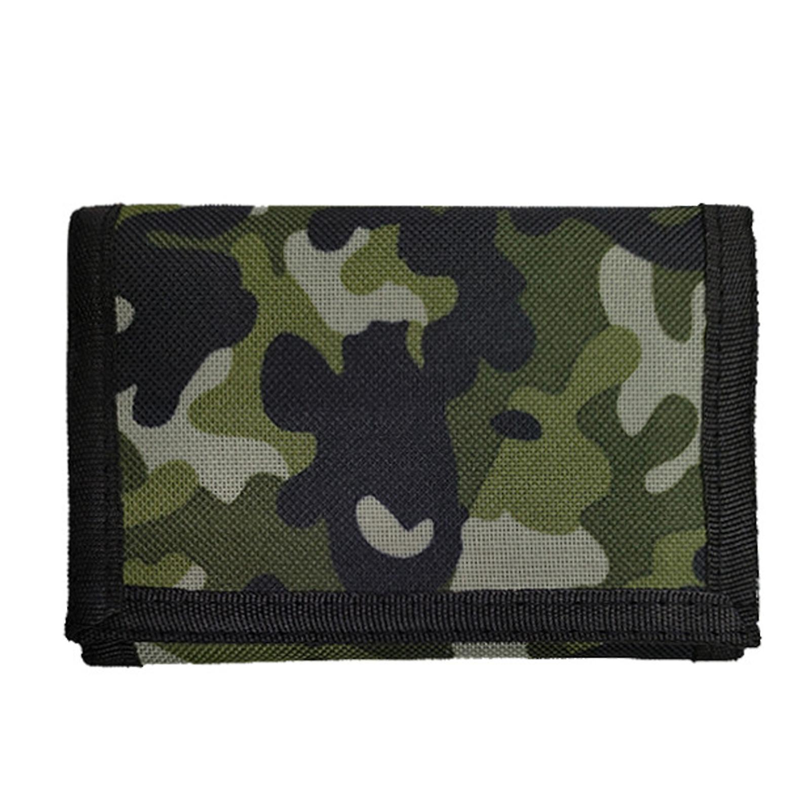 Clip Zip Men's Triple Wallet with Chains Anti-Theft Storage Girdle Wallet for Coin Pocket Card Holder