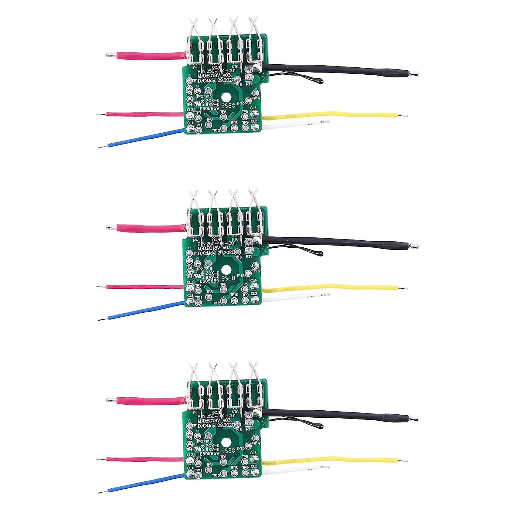 3x Li- Board Pcb For S 20v Lb20
