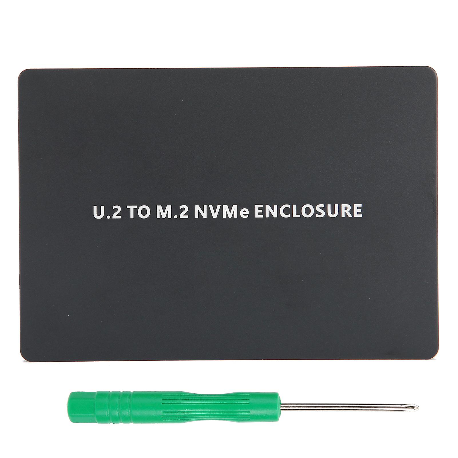 Hard Disk Box U2BOX PCIE3.0 NVME to U.2 Adapter Card SFF8639 Aluminum U2 SSD Enclosure