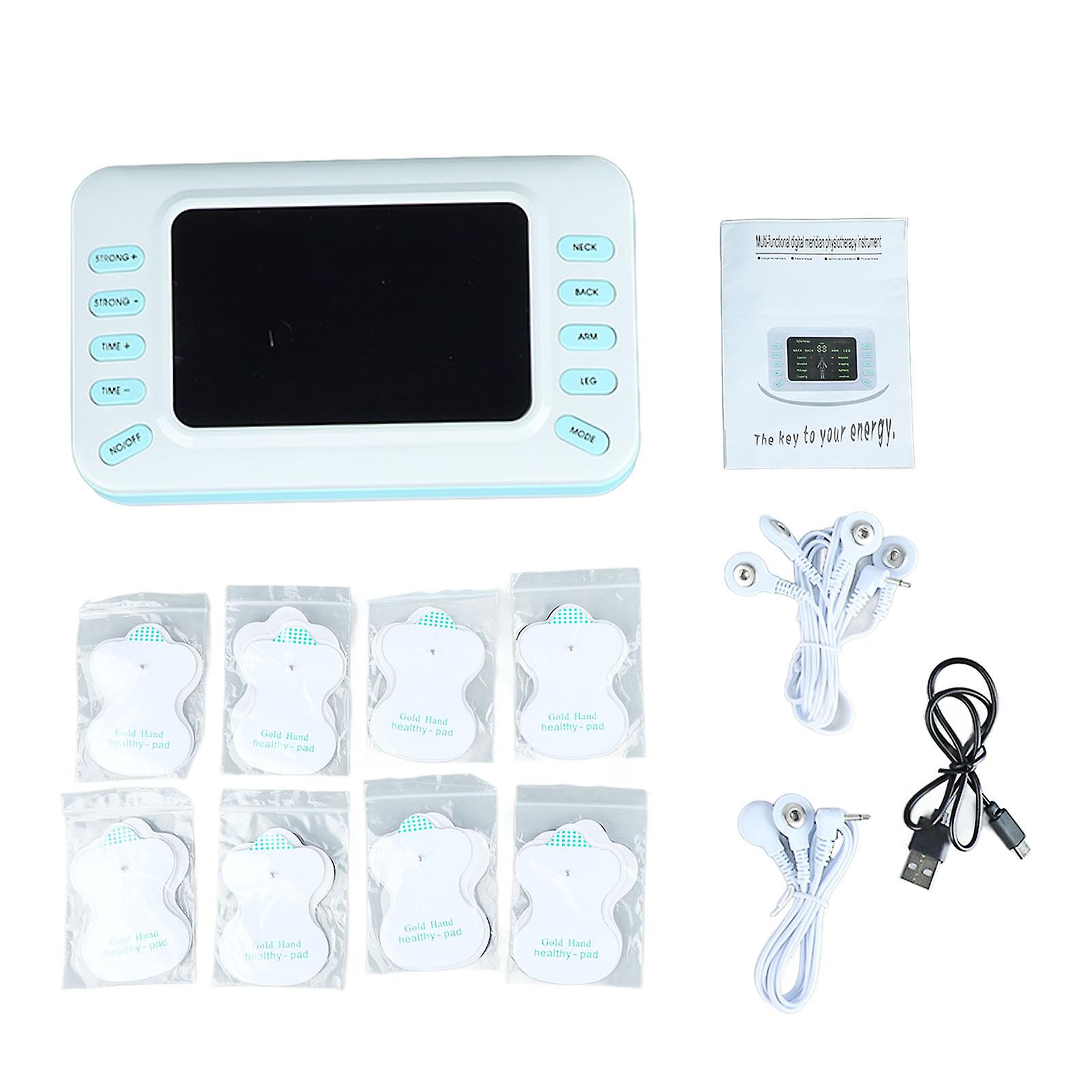 Electronic Stimulator Massager 18x11x3cm ABS Medium Frequency Unit