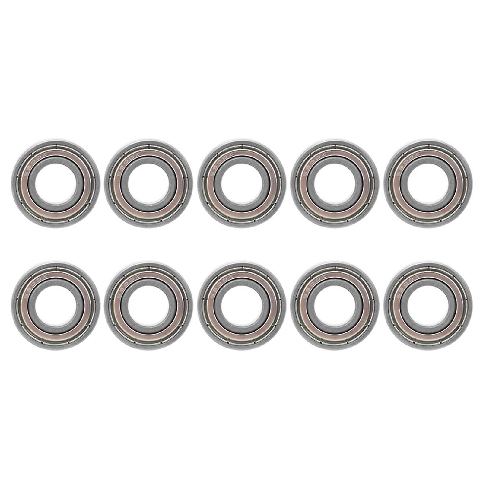10Pcs Deep Groove Ball Bearing Bearing Steel Mini 6900ZZ Double Sealing for Toy Household Appliance