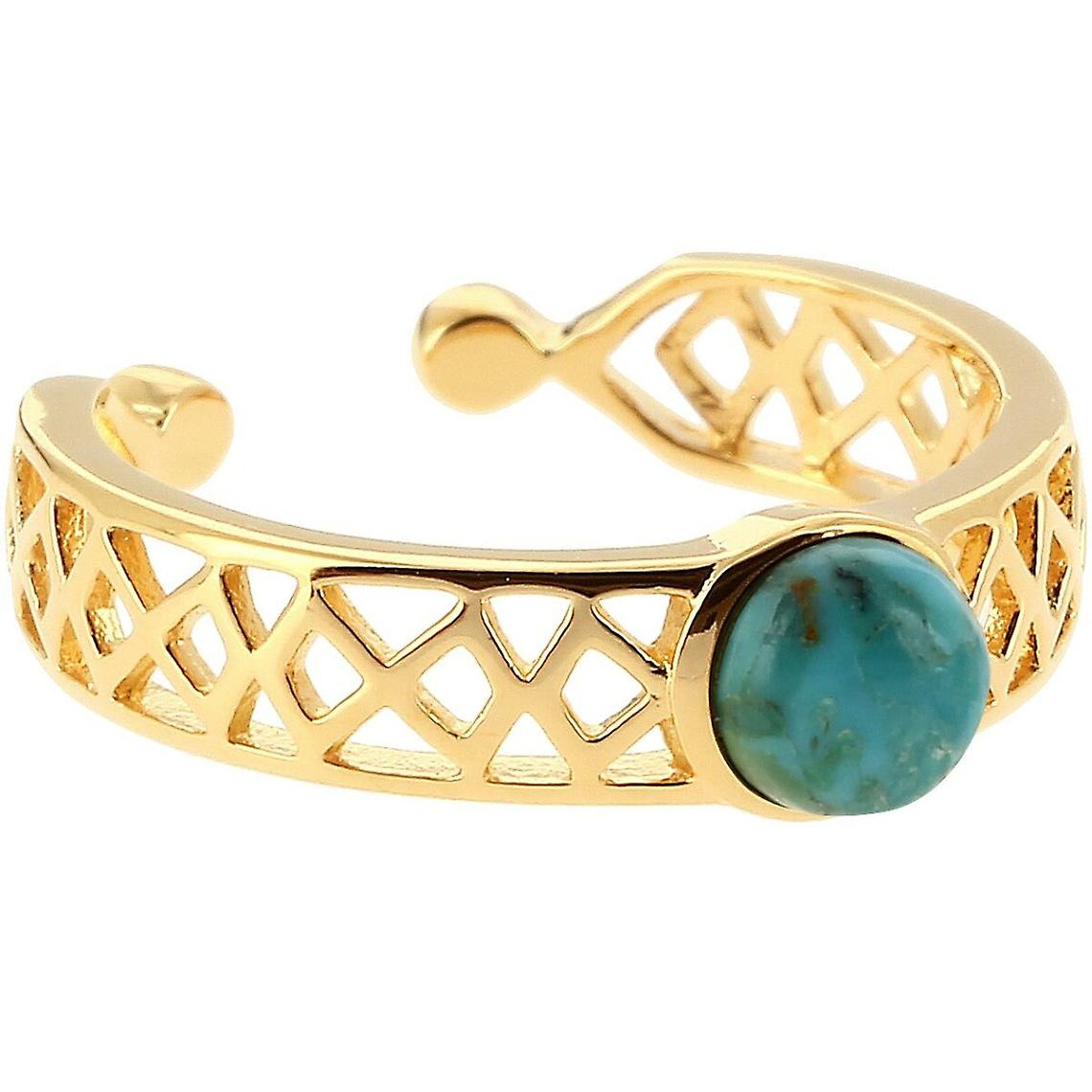 Anillo Mia de Oro y Turquesa