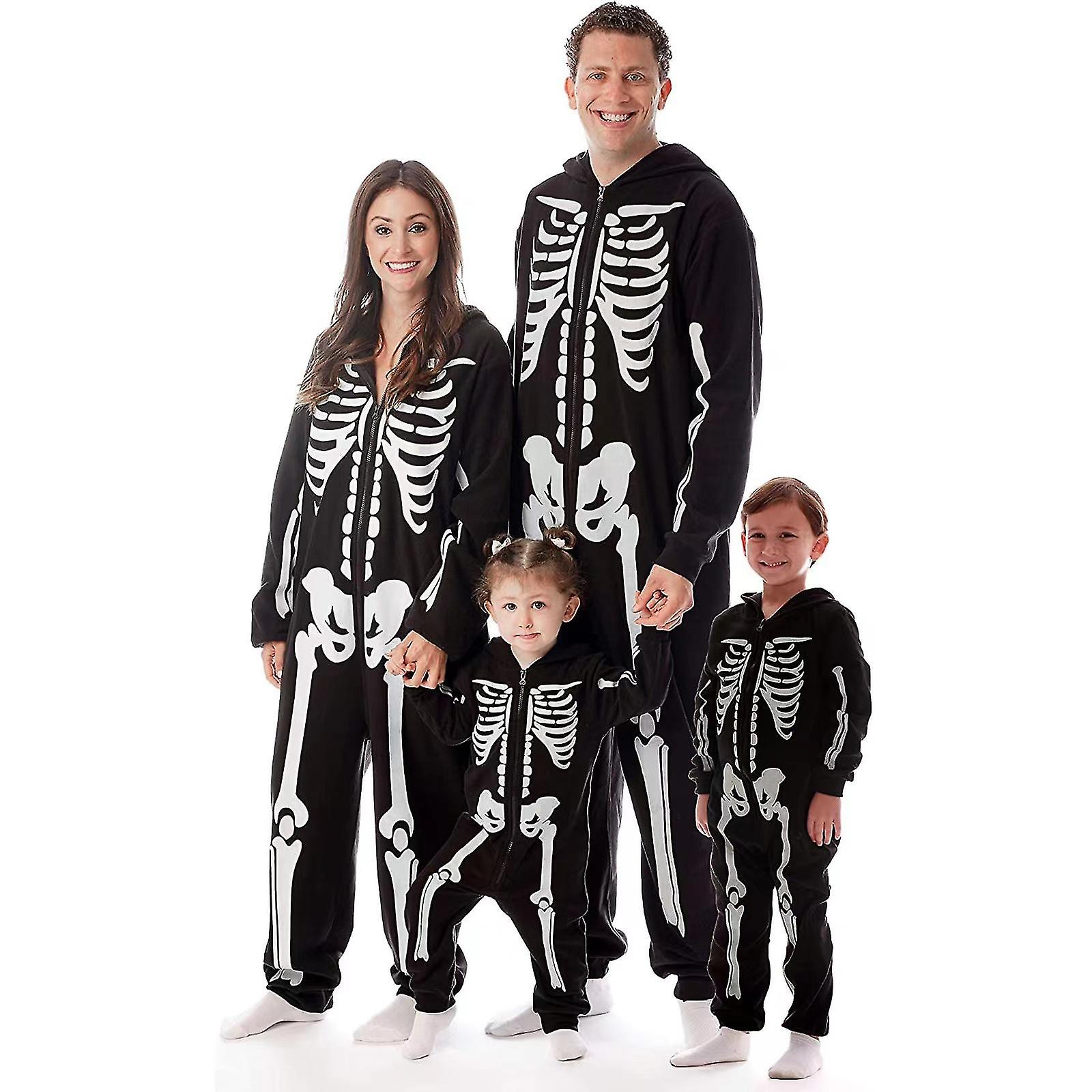 Costume d’Halloween Pyjama familial Vêtement une pièce