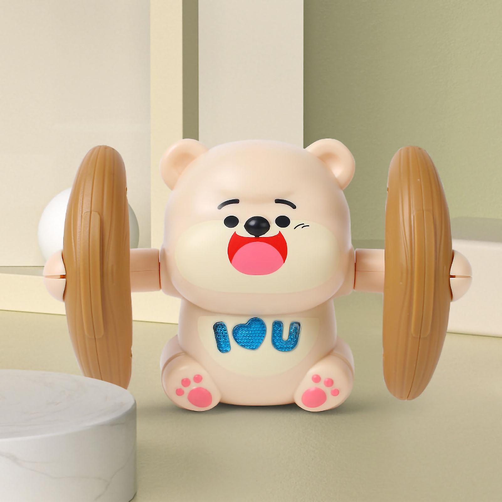 電子誘導玩具かわいい形カラフル回転可能な耐久性のある子供のための電気玩具