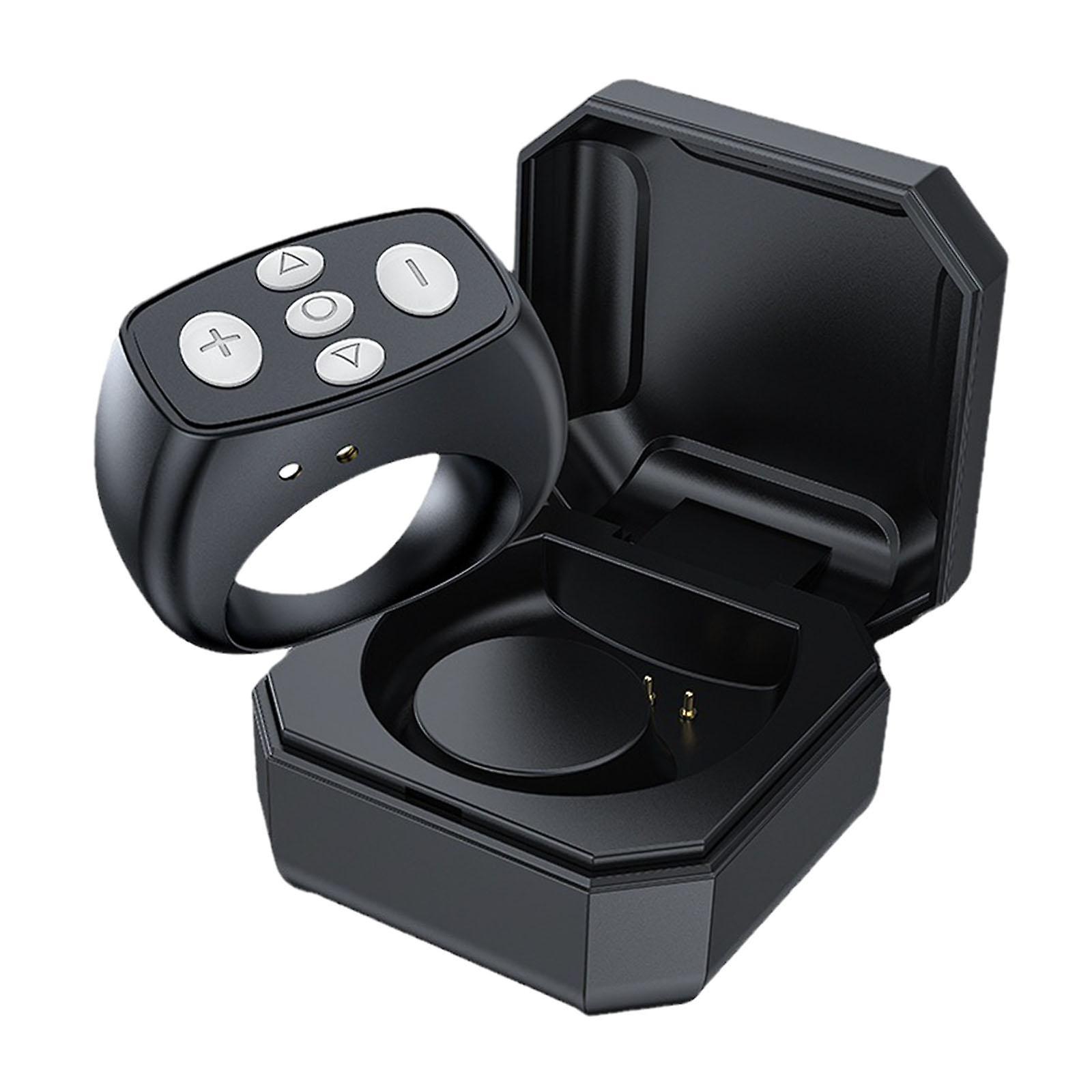 Remote Control Ring Controller Portable Camera Remote Shutter Phone Controller for Remote Photographing Turning Page