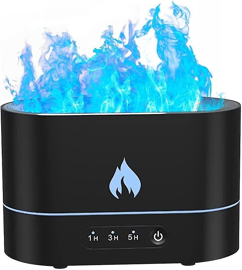 Flame Aromatherapy Diffuser, 250ml Essential Oil Diffuser with Flame, with Timer Function