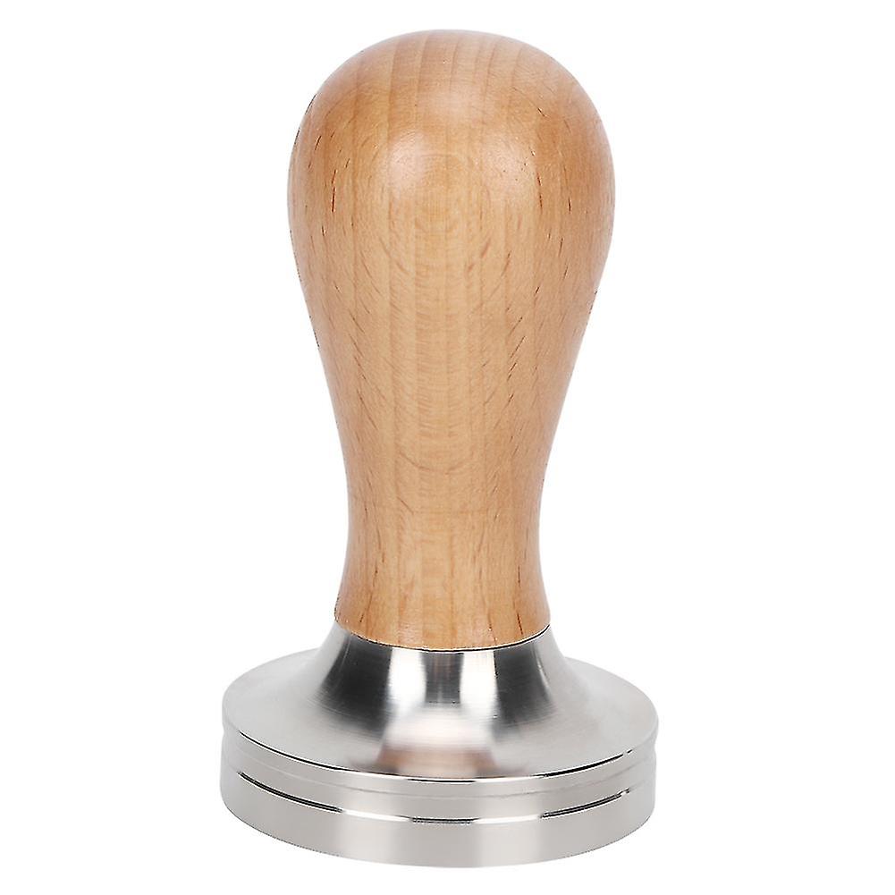 Stainless Steel Coffee Tamper with Handle - 51mm Diameter