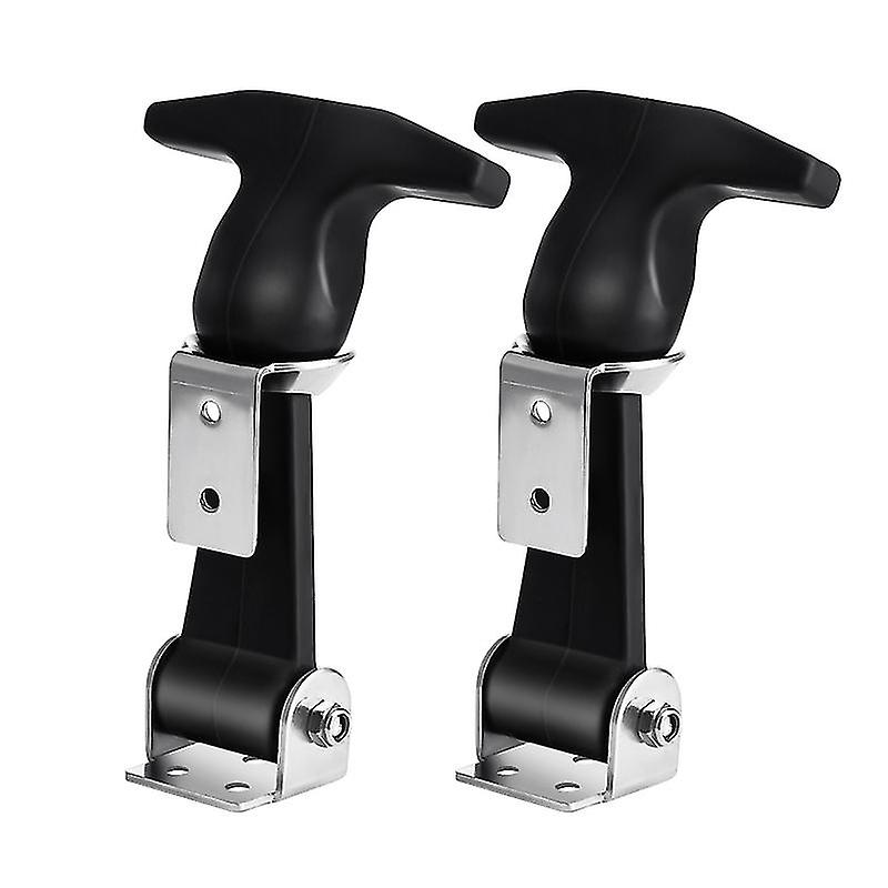 Stainless Steel And Rubber T-handle Hasp For Car Use