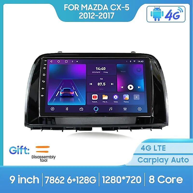Für Mazda Cx-5 2012-2017 2 Din Android 12.0 Autoradio Multimedia-Video-Player GPS-Navigation 4g Carplay Head-Unit
