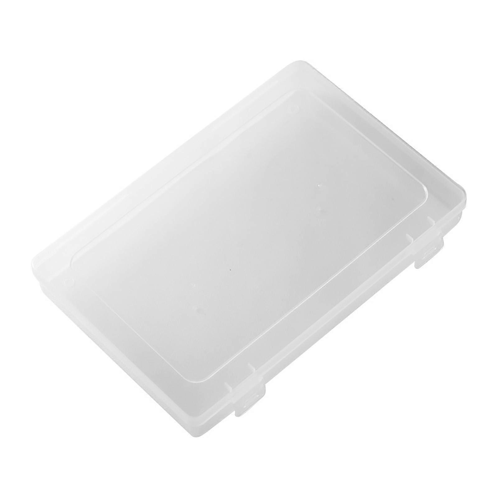 Nail display box, dustproof, large capacity, portable, empty, transparent, L